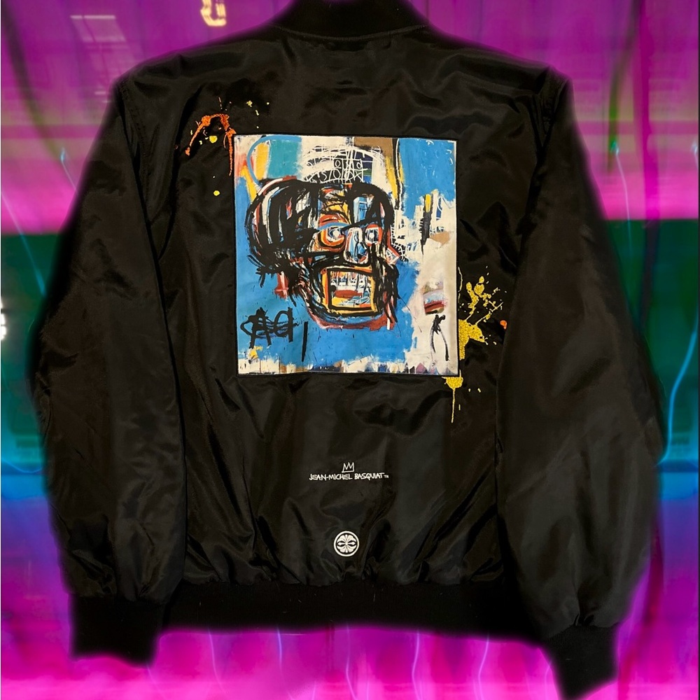 Evisu x Basquiat Bomber Jacket